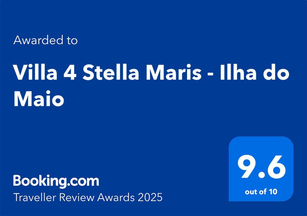 Villa 4 Stella Maris - Ilha Do Maio Cidade do Maio Eksteriør billede